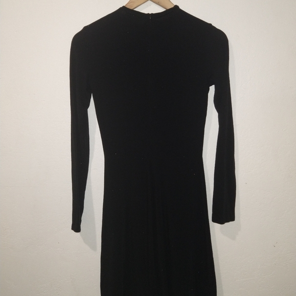 VINCE Black Long Sleeve Dress - Picture 5 of 11